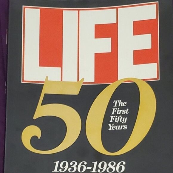 Vintage Book Life 50 : The First Fifty Years 1936 -1986 Hardcover GUC - Picture 6 of 9